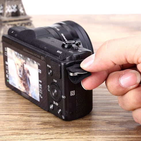 Leather Protector Cover Pad Lug Ring Camera Strap Triangle Split Ring Hook for DSLR Rangefinder SLR Mirrorless Camera with Round Hole Interface...