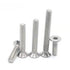 M10-1.5 x 55mm Flat Head Socket Cap Screws Bolts, Stainless Steel 18-8 (304), Bright Finish, Allen Socket Drive,Machine Screws Inner Hex Screw Fas...