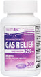 HealthA2Z® Gas Relief Simethicone 250mg | Maximum Strength | Fast Gas Relief | Relieve Symptoms Naturally (200 Softgels (Pack of 1))...