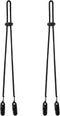 SATINIOR 2 Pieces Adjustable Hat Strap Clips with Cord Locks for Golfing, Fishing and Other Sports...