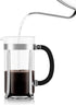 Bodum 34oz Chambord French Press Coffee Maker, High-Heat Borosilicate Glass, Polished Stainless Steel – Made in Portugal...