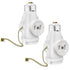 Onite UL Listed E26 to 2 Outlet Socket Adapter, Light Socket to Plug Adapter, Light Holder Splitter, with Pull Chain (5.11inch) Switch, 2-Pack...