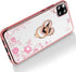 B-wishy for Samsung Galaxy A12 5G Case, Glitter Crystal Butterfly Heart Floral Slim Luxury Bling Diamond Rhinestone Cute Girls TPU Case with Ring ...