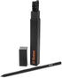 4pc Black Pencils #2 Set | All Black Wood Writing Pencils with Travel Case...
