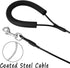 6 FT Chew Proof Metal Dog Leash with Coated Steel Cable and Padded Handle Unchewable Wire Dog Leash for Small Medium Dogs...