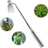New Weeding Artifact Uprooting Weeding Tool Length of 14.37in Stainless Steel Multifunctional 4 Teeth Weeder for Easy Weed Removal in Garden, Yard...