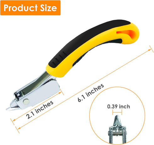 Staple Remover Staple Puller, Heavy Duty Staple Lifter Nail Puller Upholstery Tools for Furniture Carpet Floor Carton Wooden Case Home Office 2pcs...