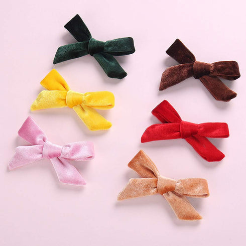 inSowni 15 Pack Velvet Bow Alligator Hair Clips Barrettes Accessories for Baby Girls Toddlers Teens Kids One Size...