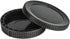 Camera Body Cap & Rear Lens Cap Cover Compatible for Nikon Z8 Z9 Z7II Z6II Z7 Z6 Z5 Z50 Camera kit Z Mount Lens (2 Pack)...