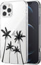 iPhone 12 Case/iPhone 12 Pro Case, Soft & Flexible TPU Shockproof Slim Cover Women Girls Cute Palm Tree Tropical Pattern Phone Case (Palmz 12 Pro/...