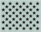 Stencil1 50 Stars Stencil 8.5" x 11" Reusable Stencils for Painting - Create Stencil Crafts and Decor - Decor on Walls Fabric & Furniture Recyclab...