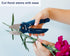 Zibra Open-It! All-In-One Multi Tool with Heavy-Duty Scissors, Box Cutter, Screwdriver, and Package Opener, Blue...