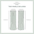 Exclusive Home Biscayne Indoor/Outdoor Two Tone Textured Grommet Top Curtain Panel, 54"x120", Sand, Set of 2...