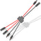 Solar Connectors Cable for 2 Solar Panels, Parallel 10AWG Solar Panel Connectors Y Branch Adapter Tool-free (FMM/MFF)...
