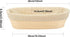 Banneton Oval Bread Proofing Basket (30 cm / 11.8 inch), Handmade Rattan Sourdough Proofing Basket Bowl with Liners...