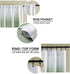 XTMYI Green Curtains for Kitchen Window,Sun Light Blocking Tier Cafe Curtain for Bedroom,Sage and White,24 Inch Long...