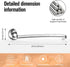 Cunhill 5 Pcs Soup Ladles Serving Ladles Stainless Steel Ladles with Long Handle for Serving, Cooking, Stirring, Portioning Kitchen Restaurant Acc...