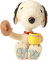 Enesco 6001297 Jim Shore Peanuts Snoopy Donuts and Coffee Miniature Figurine, 3 Inch, Multicolor...