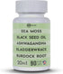 Black Seed Oil 3000mg Sea Moss 3000mg Ashwagandha 1000mg Turmeric 1000mg Burdock 1000mg Bladderwrack 1000mg & Elderberry Manuka Chlorophyll Dandel...