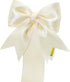 Double Face Ivory Satin Ribbon 1-1/2 inch X 25 Yards Polyester Ivory Ribbon for Gift Wrapping Very Suitable for Weddings Party Hair Bow Invitation...