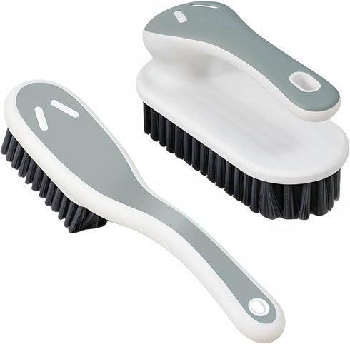 Soft Bristle Scrub Cleaning Brush Stain Remover Brush Fabric Cleaning Brush Laundry Brush Small Scrub Brush Cleaner Household Cleaning Brushes for...