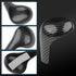 Gear Shift Knob Cover Trim ABS Plastic, Carbon Fiber, Compatible with Audi A6L 2005-2011, Q5 A4L 2009-2012, A5 2008-2010, Q7 2006-2012...