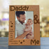KATE POSH - Daddy & Me - I May Outgrow Your Lap, but I Will Never Outgrow Your Heart - Picture Frame (5x7 - Vertical)...