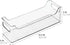 iDesign Plastic Organizer Bin with Easy Grip Handles, 14.5" x 5" x 5", Set of 2, Clear, 2 Count...