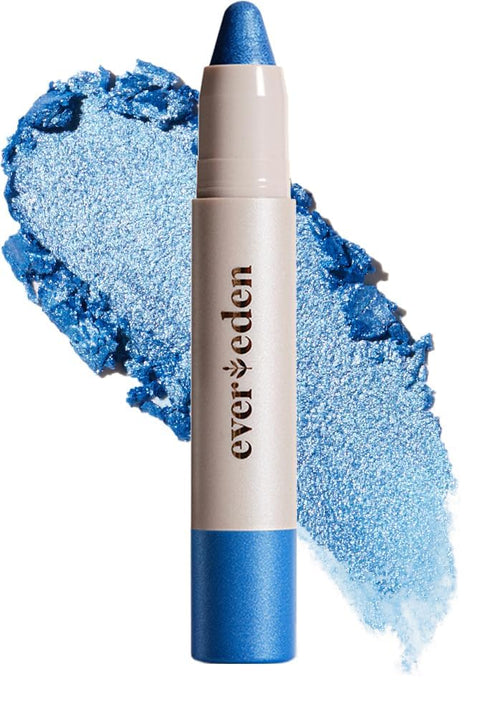 Evereden Kids Fantasy Face Crayon: Ice Queen - Non Toxic Kids Makeup & Multi-Purpose Face, Eye, & Lip Crayon - Creamy Clean Makeup for Kids - Vega...