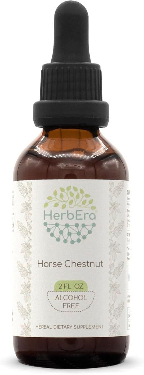 Horse Chestnut B60 Alcohol-Free Herbal Extract Tincture, Super-Concentrated Horse Chestnut (Aesculus hippocastanum) (2 fl oz)...