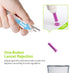 AUVON Lancing Device with Less Pain Design, Blood Sample Pen and Twist Top 100pcs 30 Gauge Lancets for Blood Sugar Level Monitoring...
