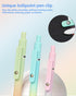 Gel Pens, 5 Pcs Retractable Gel Ink Pens, 0.7mm Fine Point Smooth Writing Pens,High-End Series for Journaling Note Taking, School Office Supplies ...
