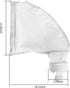 Pool Clean Bag Pool Spa Part All Purpose Bag Fits for 280/480 Nylon Fine Mesh Net with Zipper (2 Pack 280&480)...