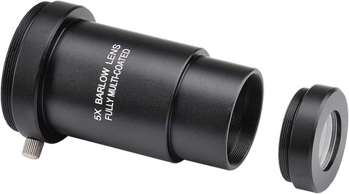 1.25-inch 5X Barlow Lens & Moon Filter Kit-for Telescope Eyepieces...