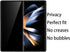 Anti-Spy Inner Screen Protector Designed for Samsung Galaxy Z Fold 4 5G 2022 and Privacy Outer Screen Protector Soft Anti-Scratch Film Anti-Peepin...