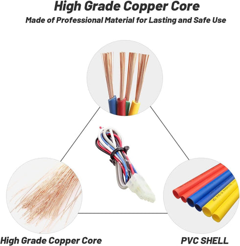 Car Audio Speaker Wire to RCA Line Output Converter, 2-Channel High to Low RCA Converter for Adding Amplifier Subwoofer to Stock Stereo...