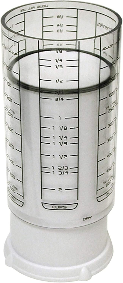 KitchenArt 23401 2 Cup Adjust-A-Cup, Plastic, White...