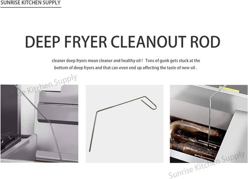 Sunrise Deep Fryer Clean Up Rod...