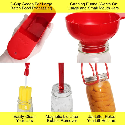 Canning Tools (Kit with 2-Cup Scoop)...
