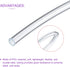 DMiotech 3mm ID 5mm OD Clear PVC Tube Flexible Transparent Hose Vinyl Tubing for Water,Air, Oil Tube,16.4ft Length...