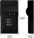 NP-130 USB Charger for Casio Exilim EX-10, EX-H30, EX-H35, EX-ZR100, EX-ZR1000, EX-ZR1100, EX-ZR1200, EX-ZR200, EX-ZR300, EX-ZR310, EX-ZR320, EX-Z...