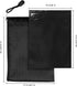 Feminine Personal Disposal Bags,6x8 inches Tampon Disposal Bags Pack of 100 Black Opaque Zip Seal Discreet Disposal Bags for Tampons,Sanitary Pads...
