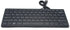 Mini Wired Keyboard(English) Ultra Thin and Light Portable 78 Keys Small USB Multimedia Desktop, Computer, Notebook, Laptop, Windows 7/8/10 (Engli...