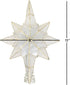 Kurt Adler UL0214/C 10-Light Capiz Star of Bethlehem Clear Treetop...