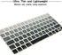 HRH Silicone Keyboard Cover Skin Protector for Magic Wireless Keyboard MLA22LL/A (A1644,2015 Released) European ISO Layout,Ombre Grey...