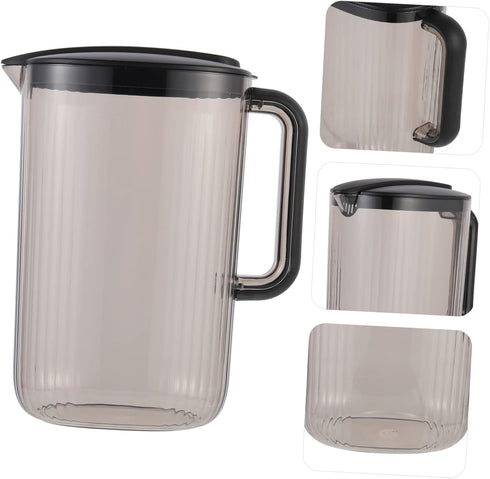 Unomor Cold Water Bottle Drinking Water Jug Water Container Iced Tea Pitcher Cool Water Bottle Tea Pitcher for Fridge Iced Tea Jug Refrigerators W...
