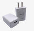 Wall Charger Cube 5V2A USB Power Supply Charging Block Universal Wall Plug Brick Portable Travel Fast Charger Power Adapter for iPhone, Samsung Ga...