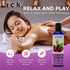 Cherry Flavored Massage Oil for Massage Therapy - Relaxing Muscle Massage for Men and Women with Natural Vitamin e Oil with Aromatherapy Oils for ...