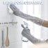 Dishwashing Cleaning Gloves 3 Pairs-Reusable Rubber Gloves Non-Slip Laundry Kitchen Gardening Household Gloves(Long Cuff)...