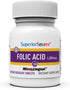 Superior Source Folic Acid Vitamin B9 1200 mcg MicroLingual Instant Dissolve Tablets Under Tongue Melts, 100 Count...